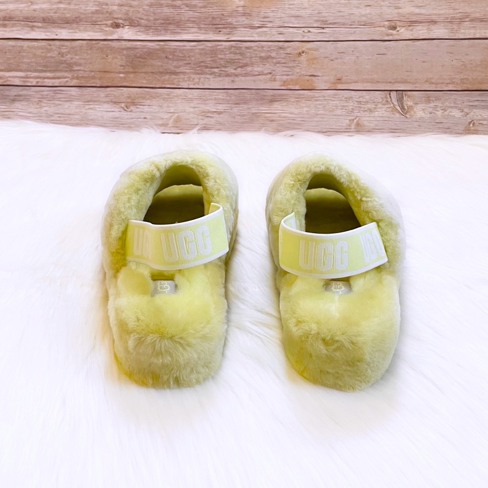 UGG Women’s Fluff Yeah Slide Poppy In Pollen - Picture 3 of 8